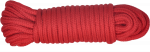 Kordel Baumwolle Rot Meterware